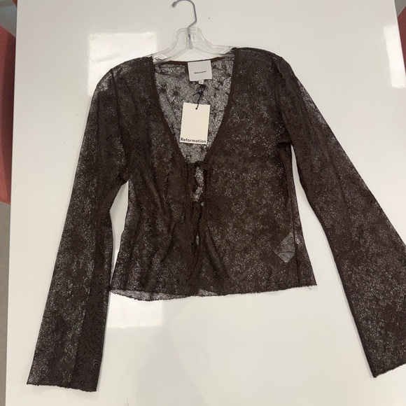 Reformation Kristen Knit Top size S NWT! - Picture 4 of 6